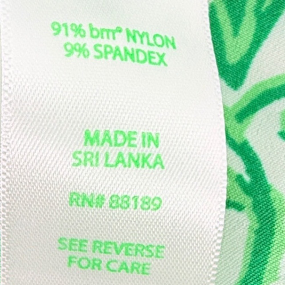 Lilly Pulitzer  Kindra Dress in Fiddle Leaf Green Lil Escape Plan Size Sam - Picture 7 of 11